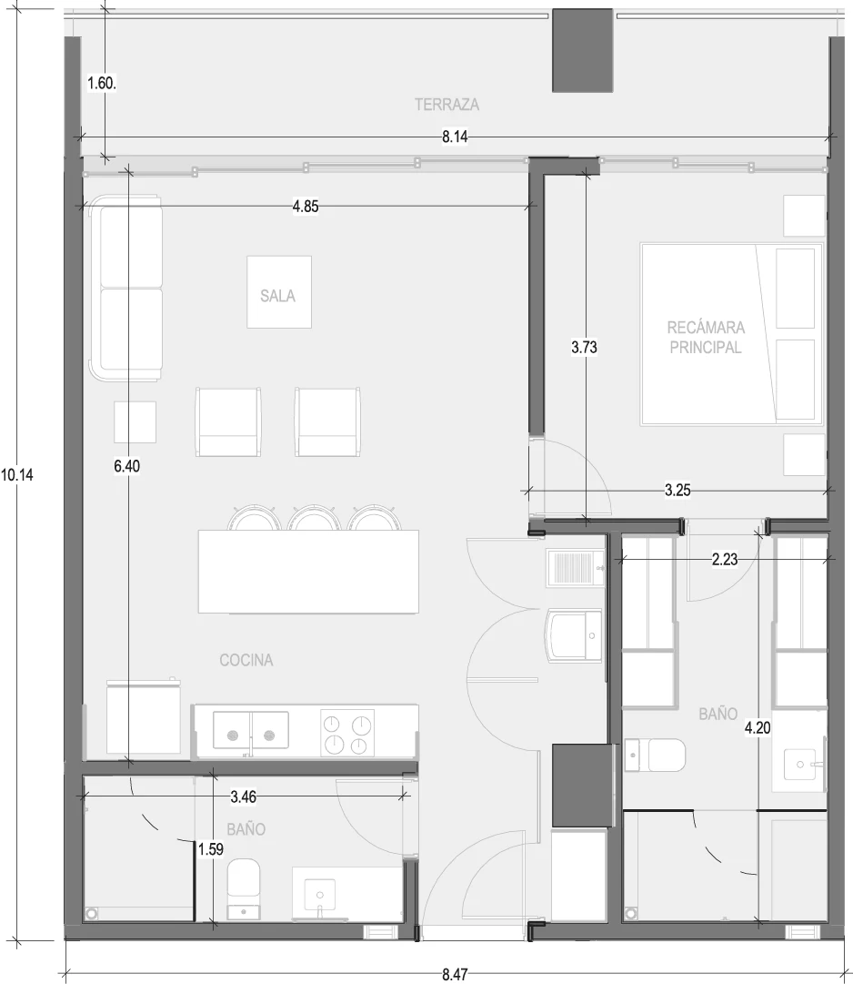 Plano de Departamento B205