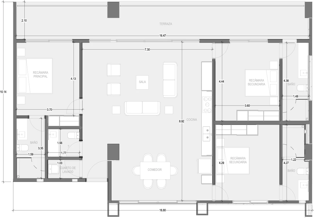 Plano de Departamento A306