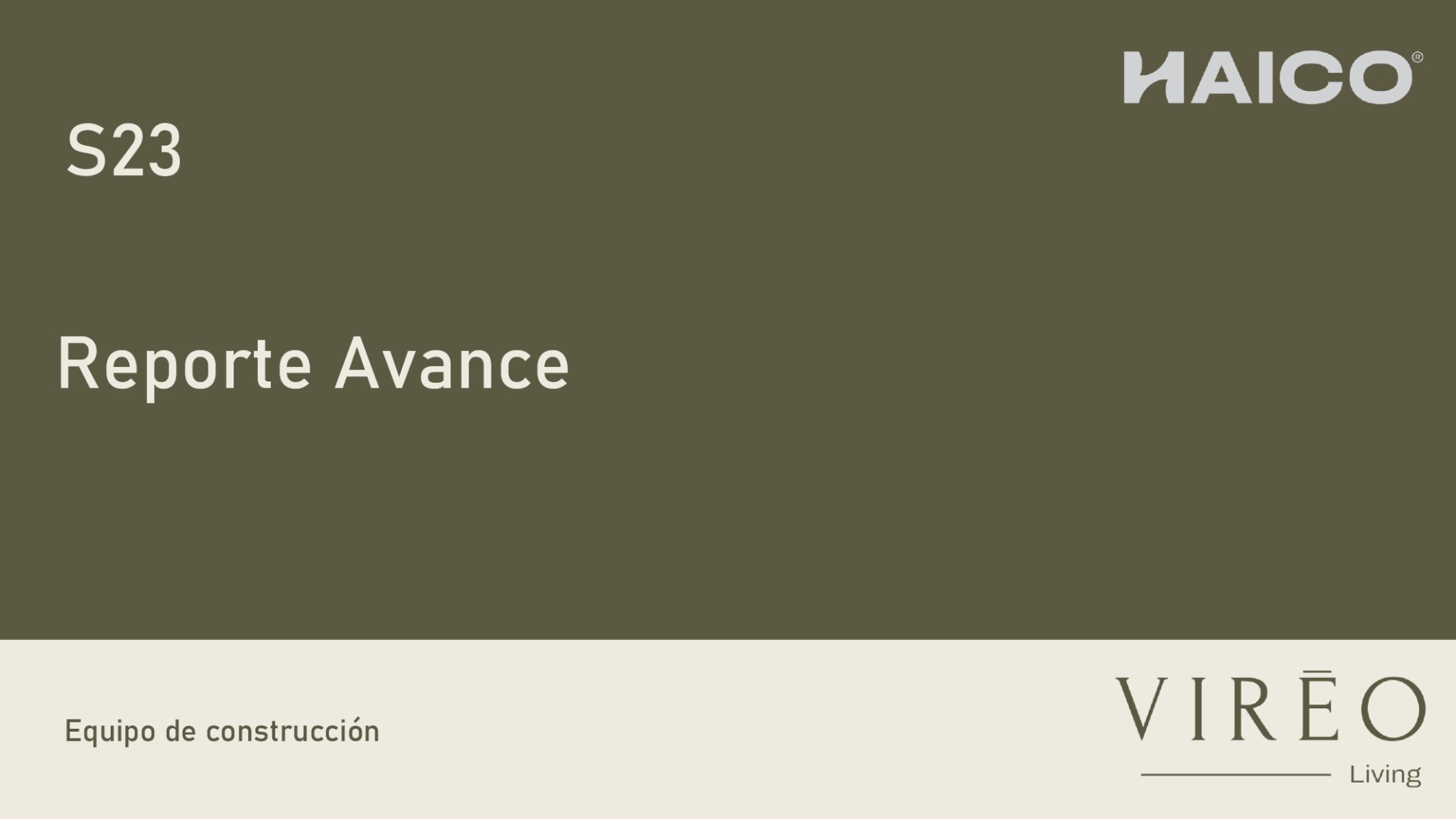 Avance de Obra Virēo Living - June 2025