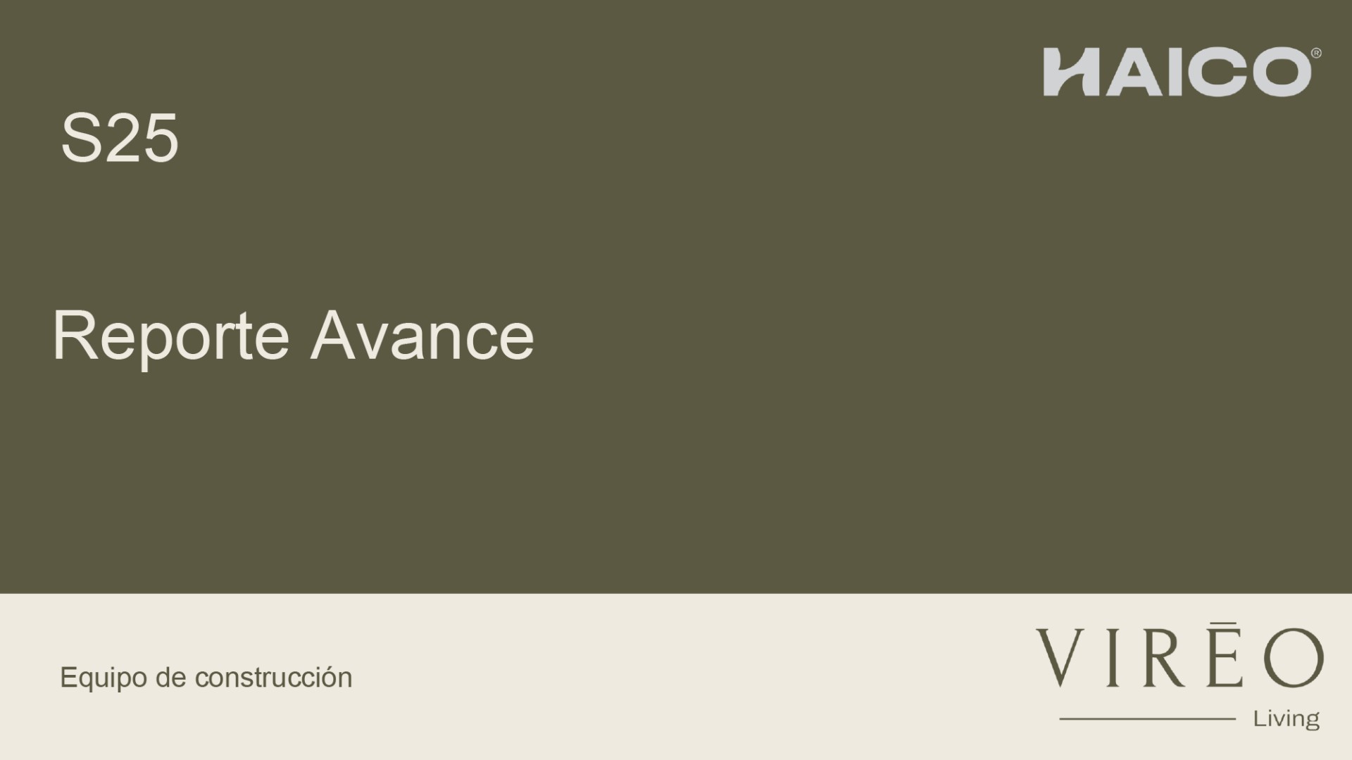 Avance de Obra Virēo Living - June 2025